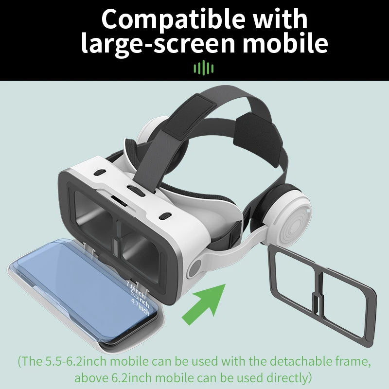 SpectraMax VR Viewer: IMAX 3D Virtual Reality Glasses with Game Joystick Support